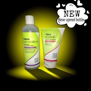 DevaCurl Light Defining Gel + B’leave-In plumper